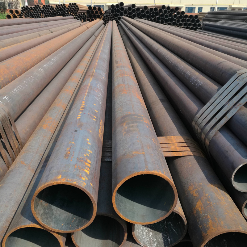 Hot Rolled Cold Drawn Carbon Steel Seamless Tubes Q235 Q345 Q355 For Building