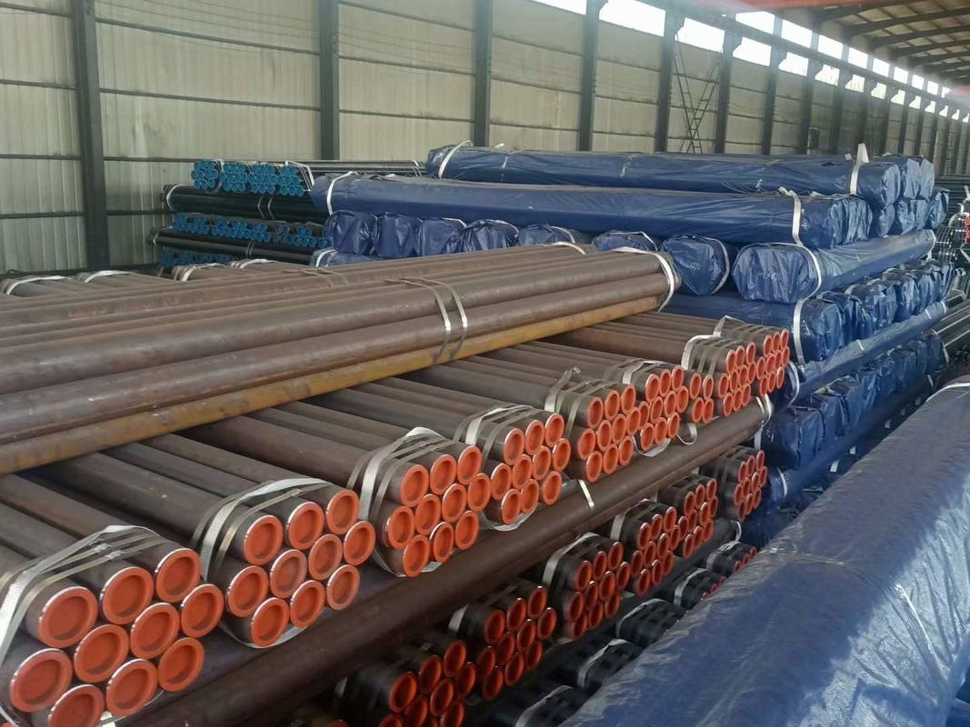 3 Inch Seamless Mild Steel Pipe Black Painted ERW SAW MS Carbon Steel Pipe