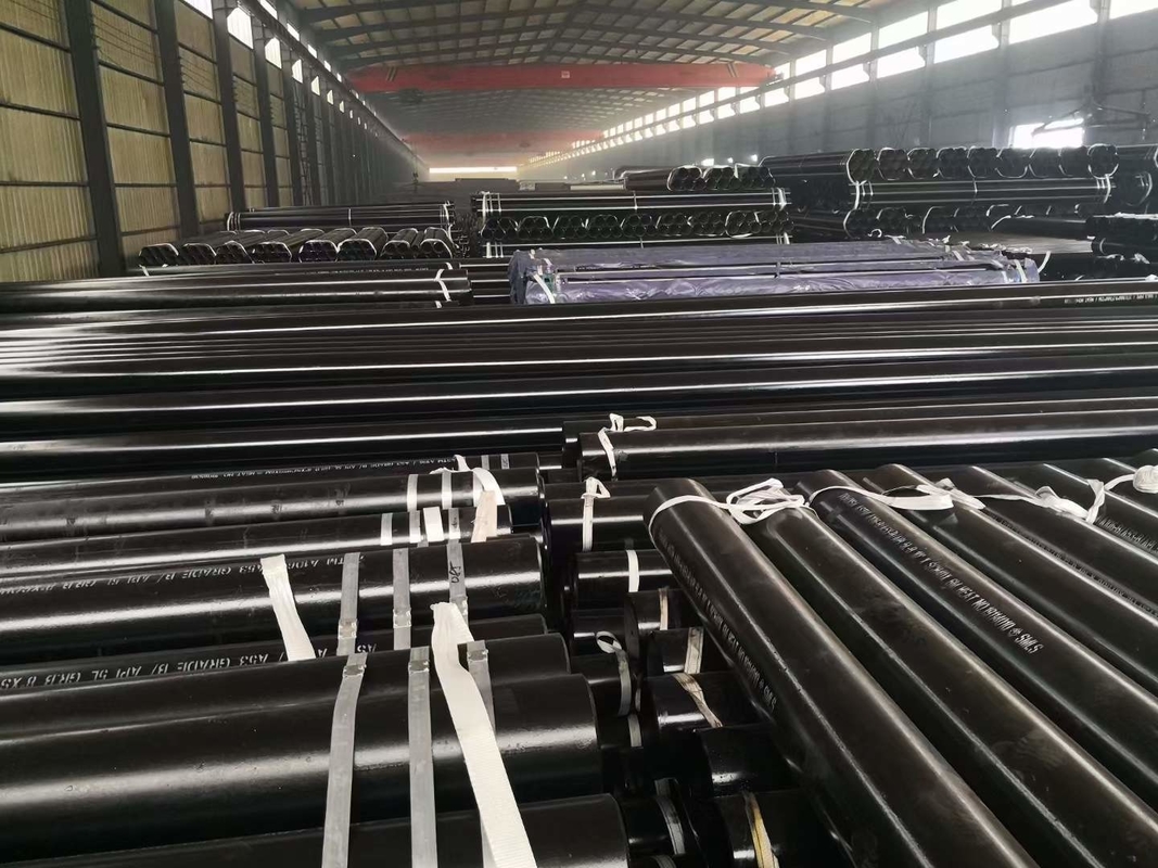 3 Inch Seamless Mild Steel Pipe Black Painted ERW SAW MS Carbon Steel Pipe