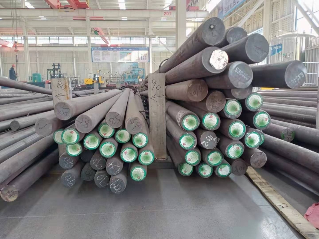 Cold Drawn Carbon Steel Round Bar AISI 4140 1020 1045 Mild Carbon Alloy Forged
