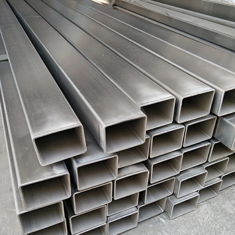 Welded Mirror Polished Stainless Steel Square Tube ASTM A554 A312 SS 201 304 304L