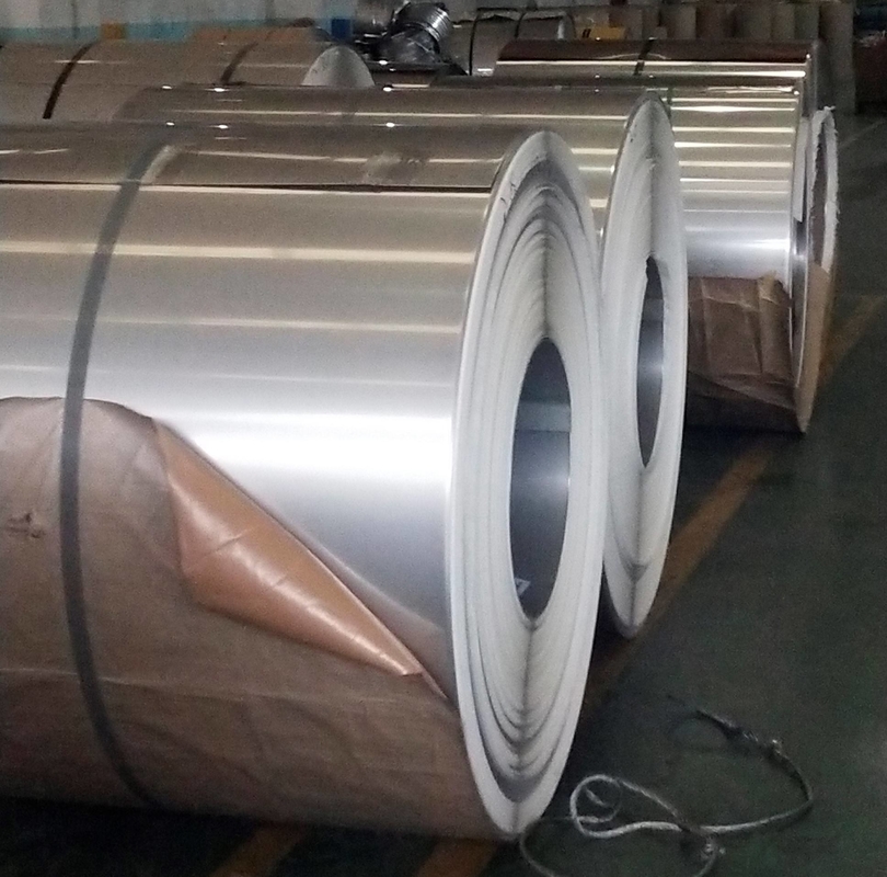 SS Cold Rolled Steel Coil 2B BA NO.4 8K ASTM 304 304L 316L 201 CR Sheet Coil