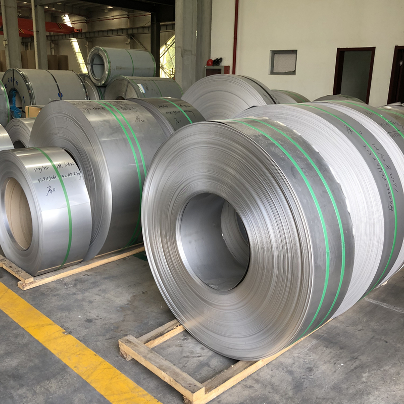 SS Cold Rolled Steel Coil 2B BA NO.4 8K ASTM 304 304L 316L 201 CR Sheet Coil