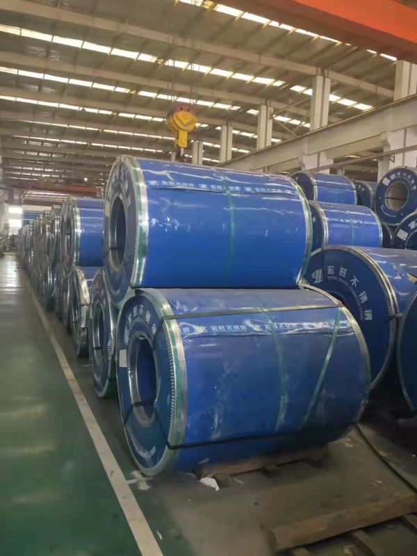 AISI ASTM JIS 403 SS Coil 304 201 Stainless Steel Cold Rolled Coil For Decoration
