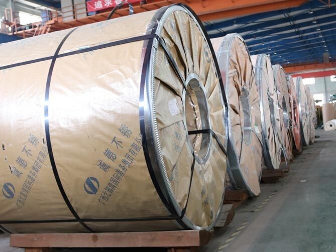 201 430 NO.4 2B Stainless Steel 304 Coil 0.3MM - 3.0MM ISO Certificated
