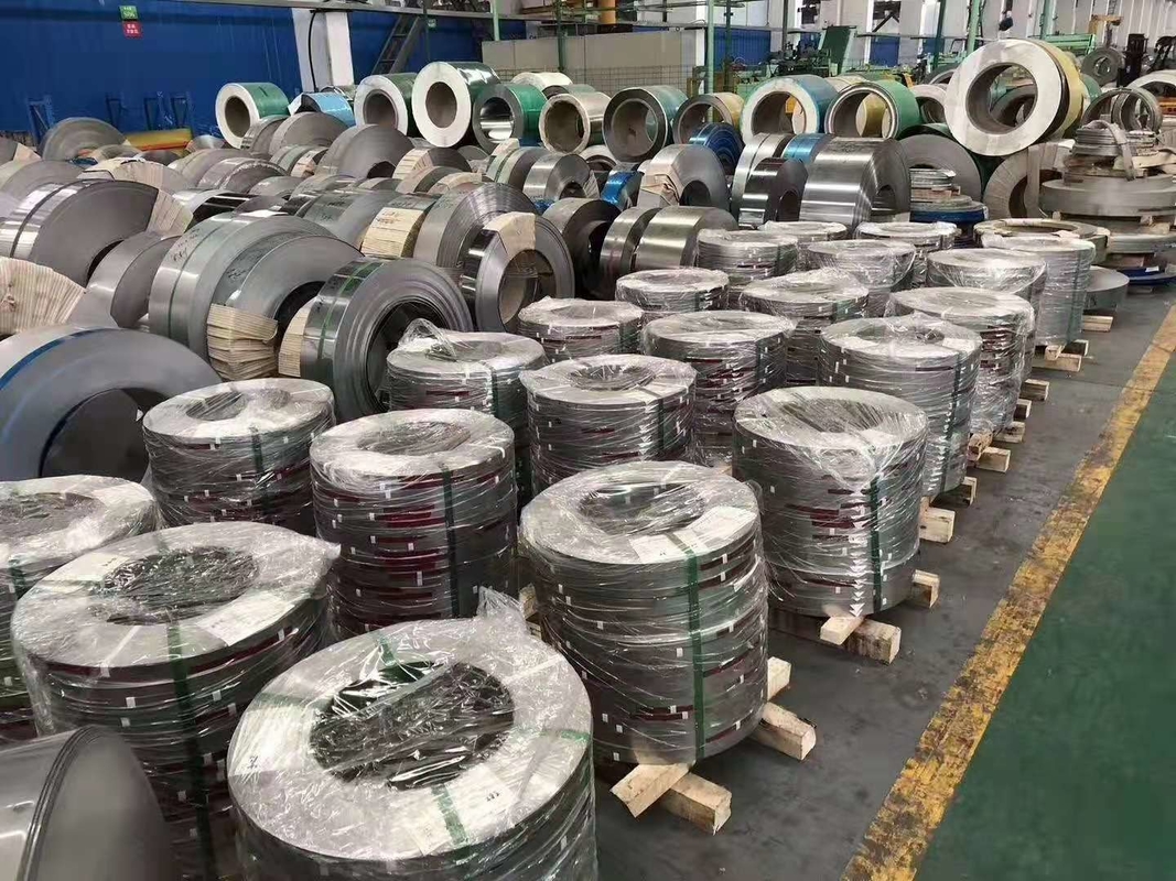AISI Stainless Steel Strip Coil 201 301 304 316 316L 410 421 430 SS Sheet Roll