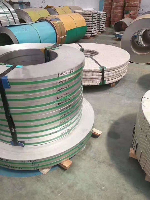 201 304 316 Stainless Steel Strip Coil 0.5mm 0.7mm 0.76mm 5/8